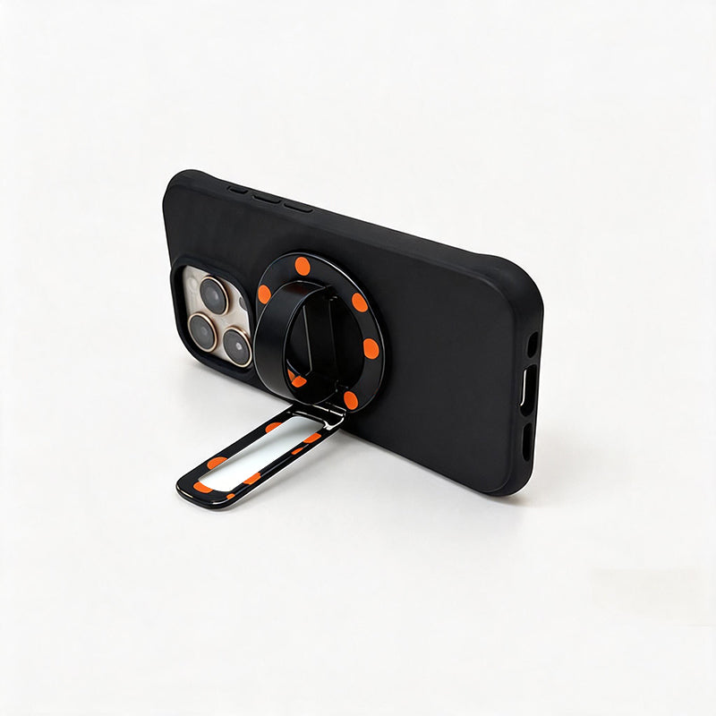 Painted Color Magnet Phone Holder Strap Cellphone Ring Stand Clip