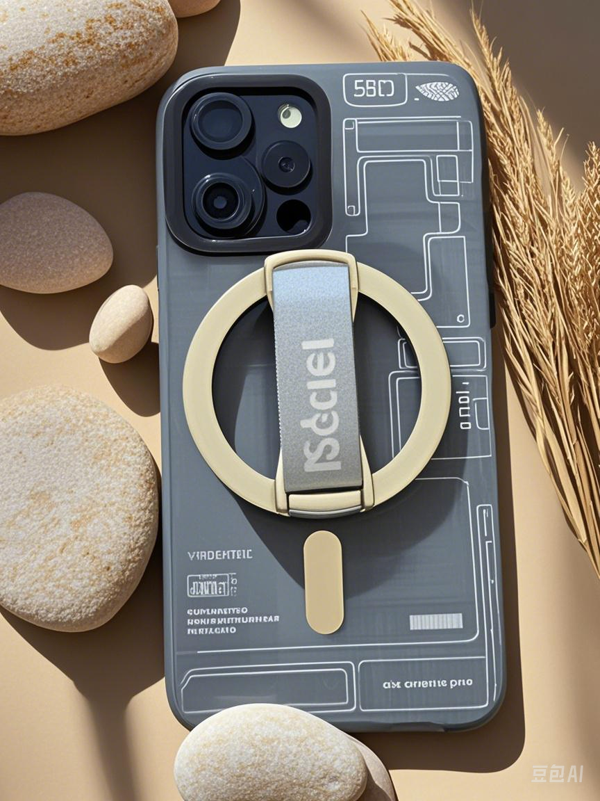 H5Pro Magnetic Smartphone Grip Holder with Zinc Alloy Finished