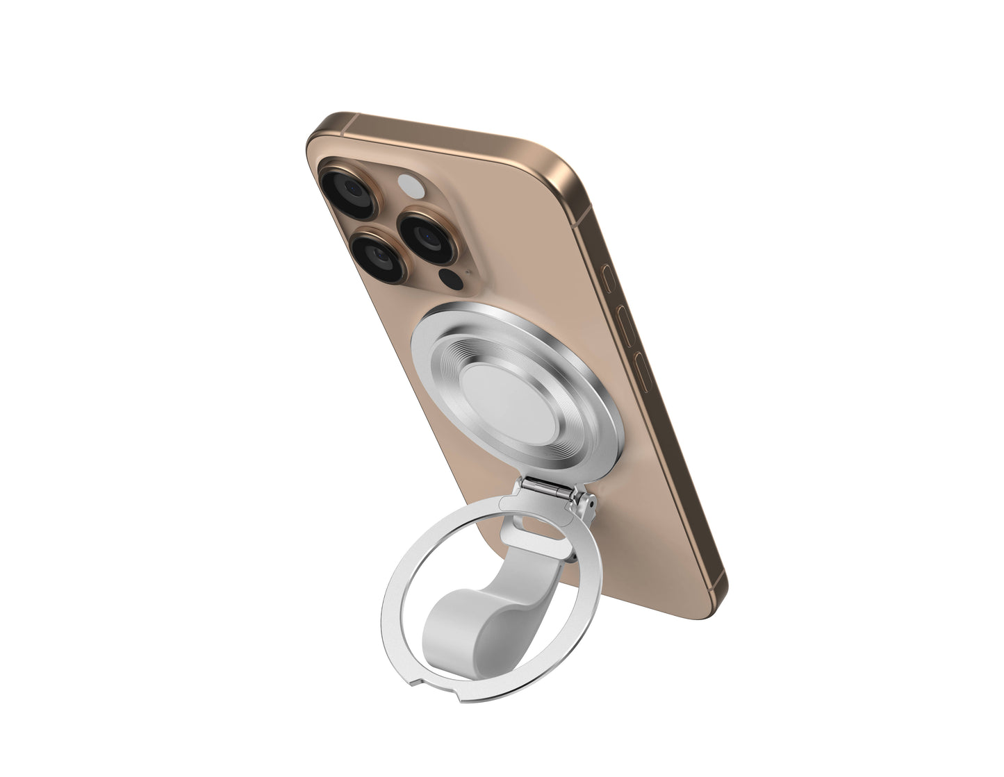 H7 Pro Two Side Magnet Mobile Phone Grip Holder with Aluminium Alloy Material