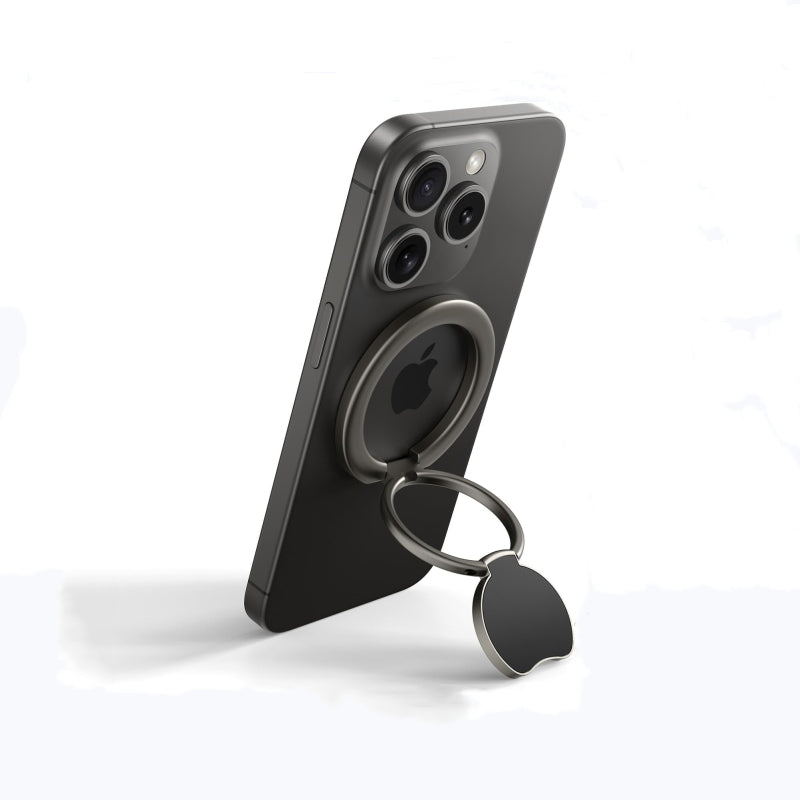 H3 Two Side Magnet Portable Magnetic Zinc Alloy Mobile Phone Grip Holder Kickstand