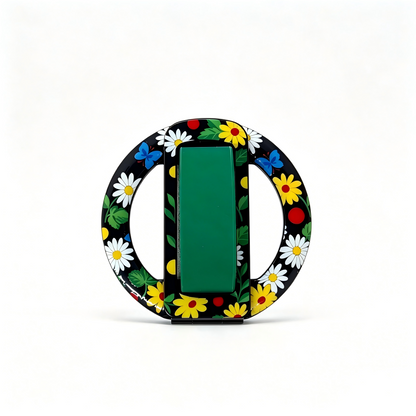 Painted Color Magnet Phone Holder Strap Cellphone Ring Stand Clip