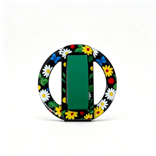 Painted Color Magnet Phone Holder Strap Cellphone Ring Stand Clip