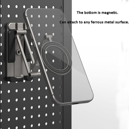 H17 Multi-in-one Magnetic cellphone/iPad holder with 2pcs threaded holes