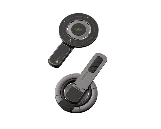 H14Pro Two Side Magnetic Mobile Phone Holder Strap Kickstand with Zinc Alloy