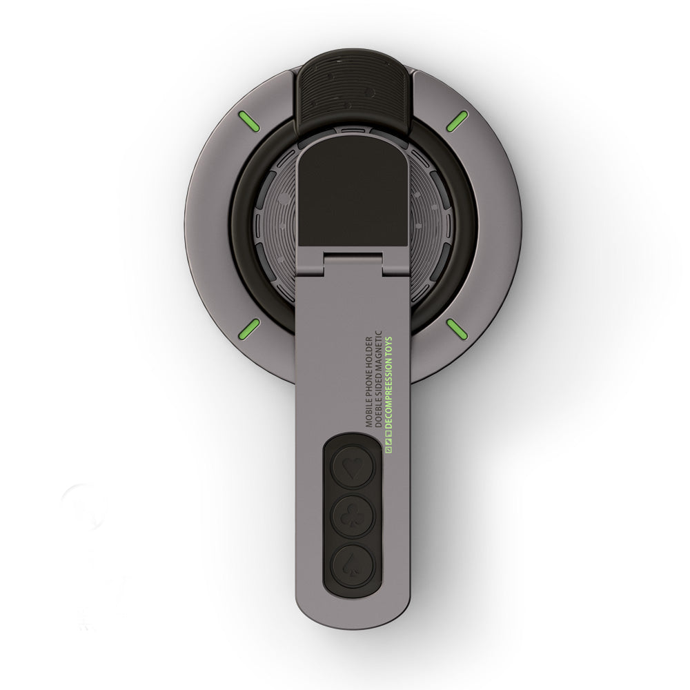H14Pro Two Side Magnetic Mobile Phone Holder Kickstand with Zinc Alloy