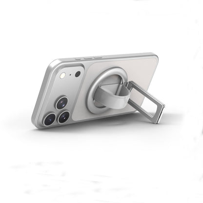 H19 Double folding magnetic phone ring holder strap -- Zinc alloy