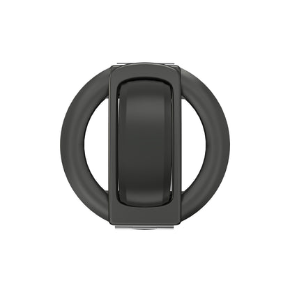 H18 Plus Double Folding 360 ° rotating ball magnetic phone ring/grip holder strap
