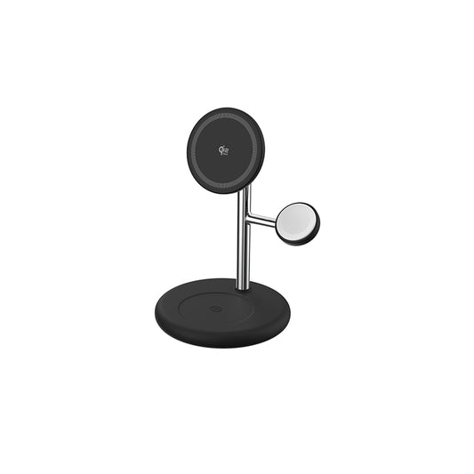 T20 Qi2.2.1 Magsafe 3-IN-1 Wireless Charger Stand for iPhone17 series / 25W certified