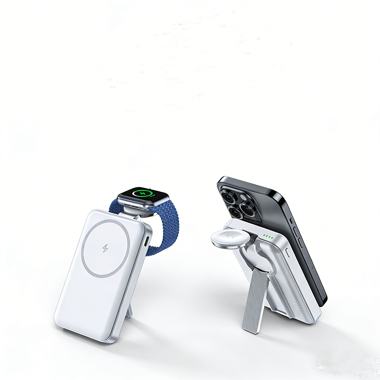 T17 2IN1 Wireless Charging Power Bank High Capacity 10000mah for iPhone and Apple watch